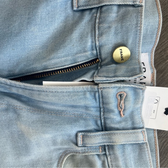 Frame Denim Light Blue Flare Jeans - Picture 3 of 6